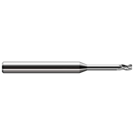 Harvey Tool Miniature End Mill - 3 Flute - Corner Radius 766908